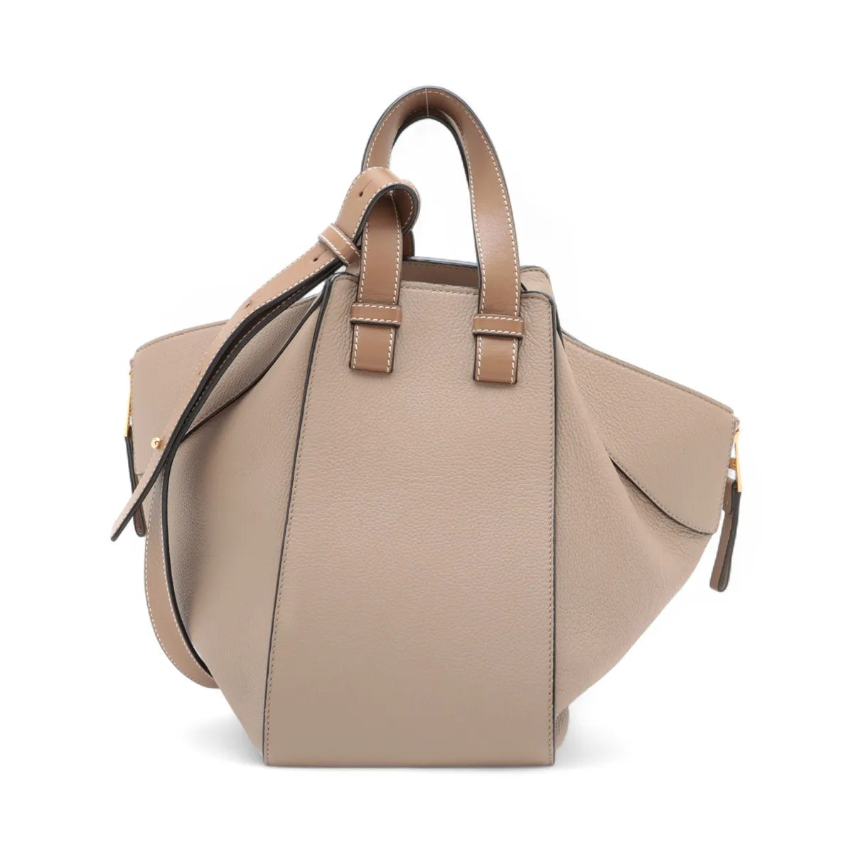Loewe Hammock Small Leather Two-Way Shoulder Bag Brown