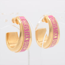 Load image into Gallery viewer, Dior Code Earrings in Rani Pink Lacquer