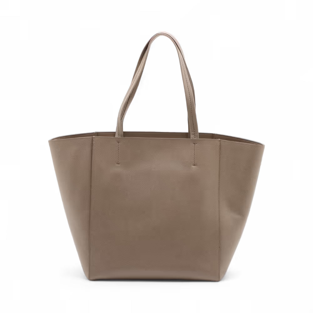 Celine Hippo Phantom Small Leather Tote Bag Greige