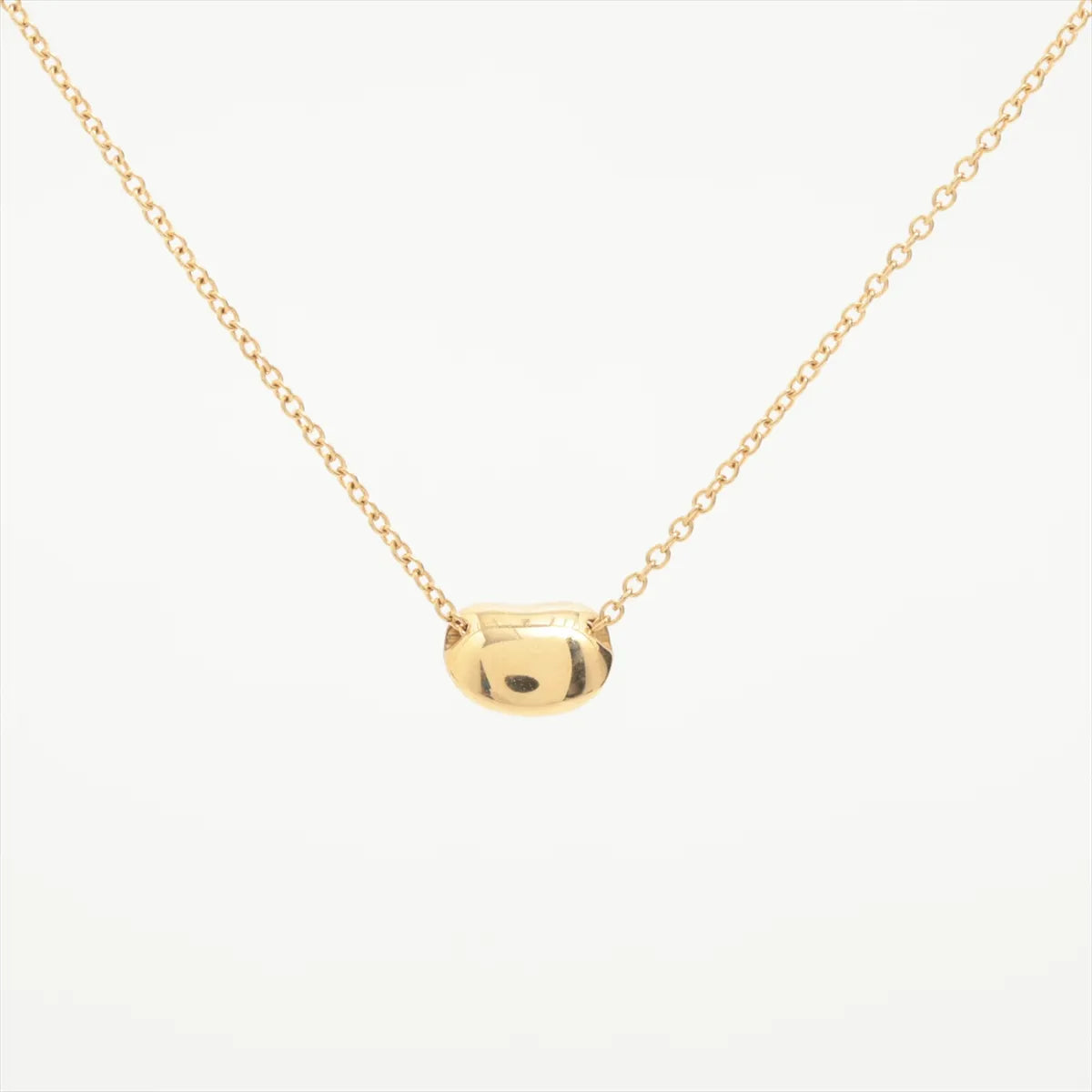 Tiffany & Co. Bean Necklace Yellow Gold