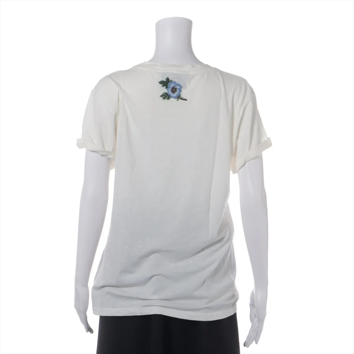 Gucci Logo Web Cotton T-shirt White