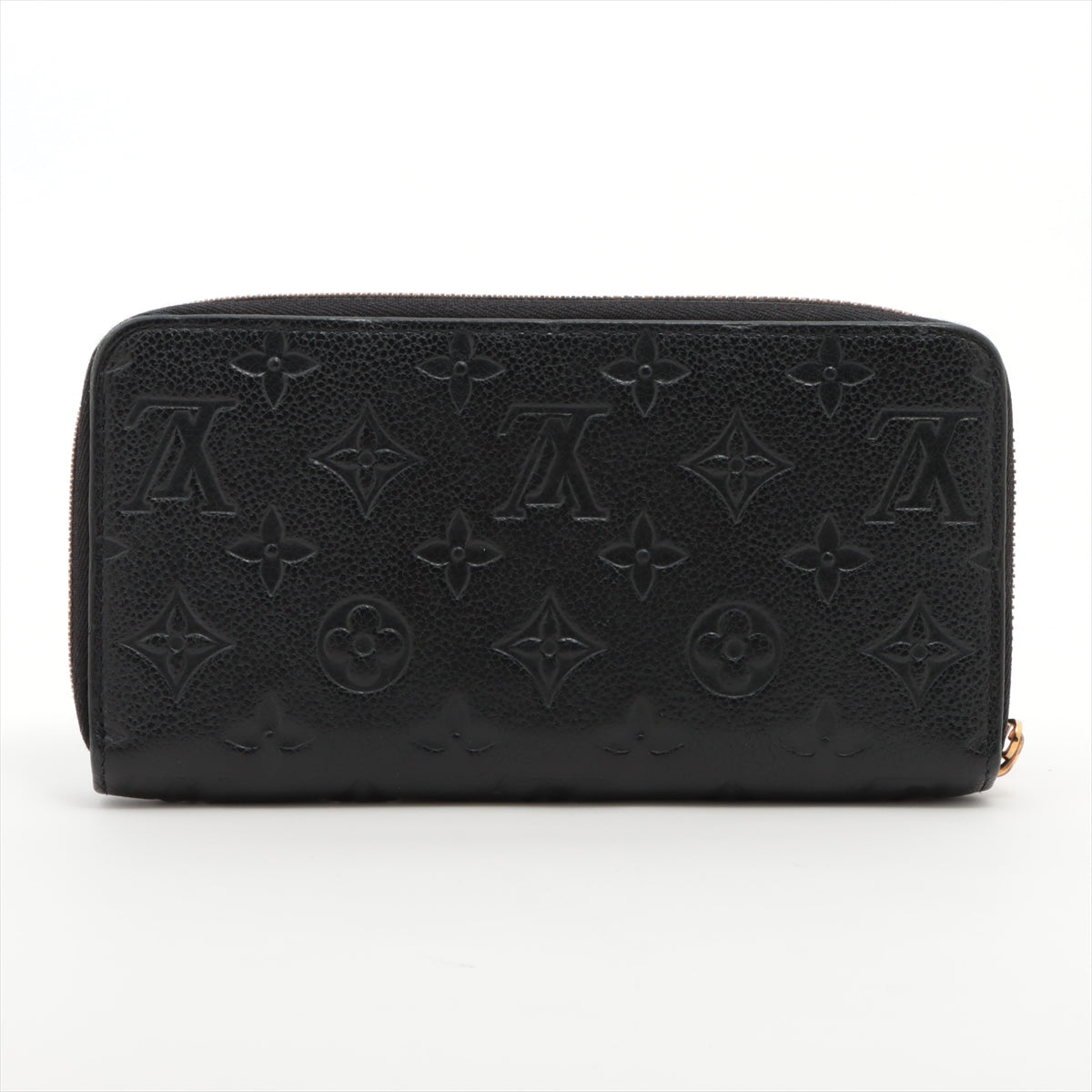 Louis Vuitton Monogram Empreinte Zippy Wallet Black