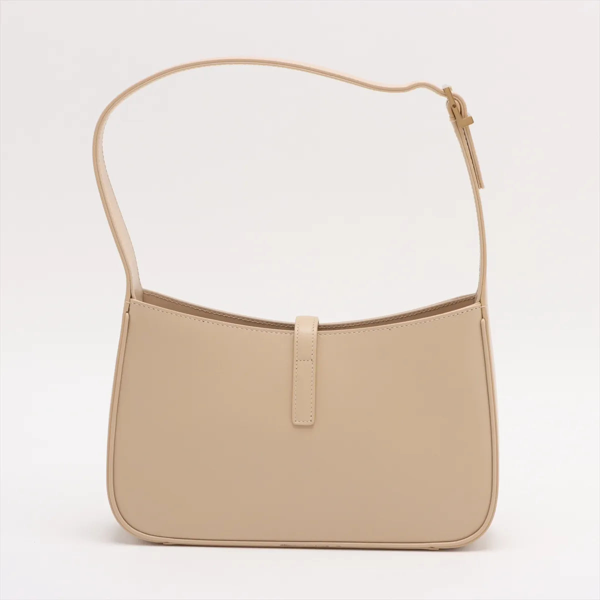 Saint Laurent Paris Le 5 a 7 Cassette Leather Shoulder Bag Beige