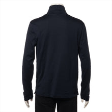 Load image into Gallery viewer, Hermès Cotton Long Sleeve Turtleneck Shirt Navy Blue