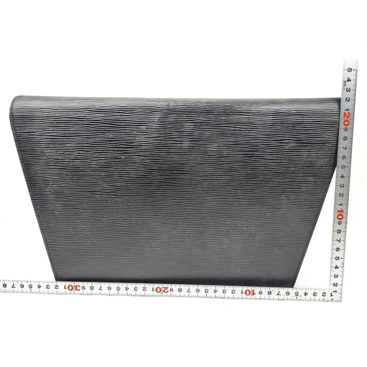 Louis Vuitton Epi Trapeze Clutch Bag Black — product photo 2