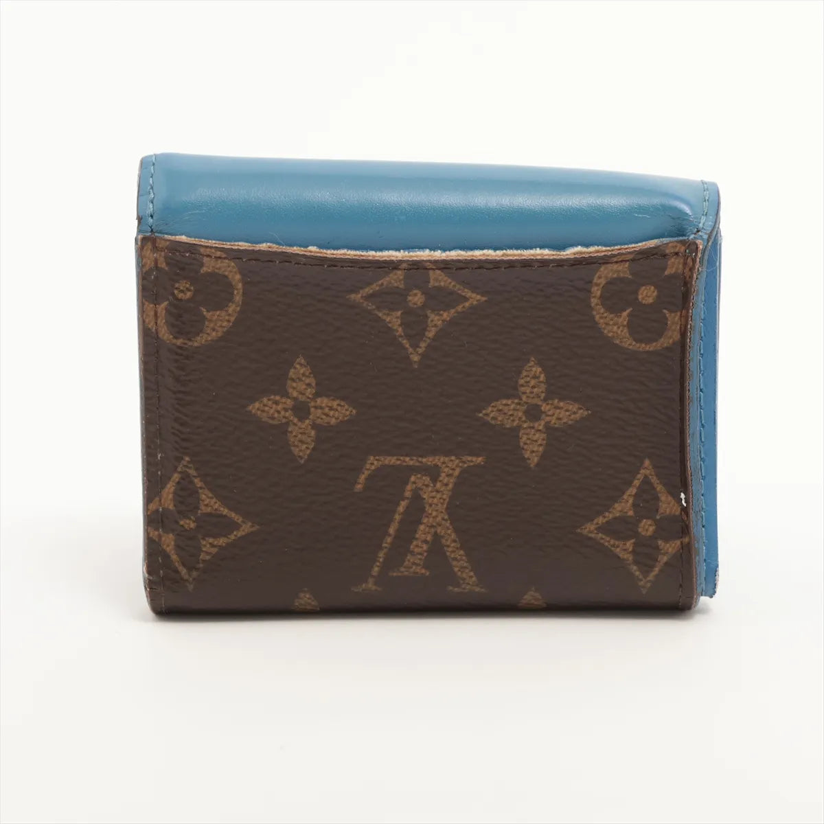Louis Vuitton Monogram Portefeuille Zoé Brown x Blue
