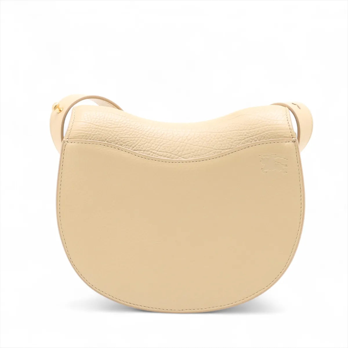Burberry Rocking Horse Leather Shoulder Bag Beige