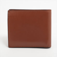 Load image into Gallery viewer, Gucci Logo Leather Bi fold Compact Wallet Brown