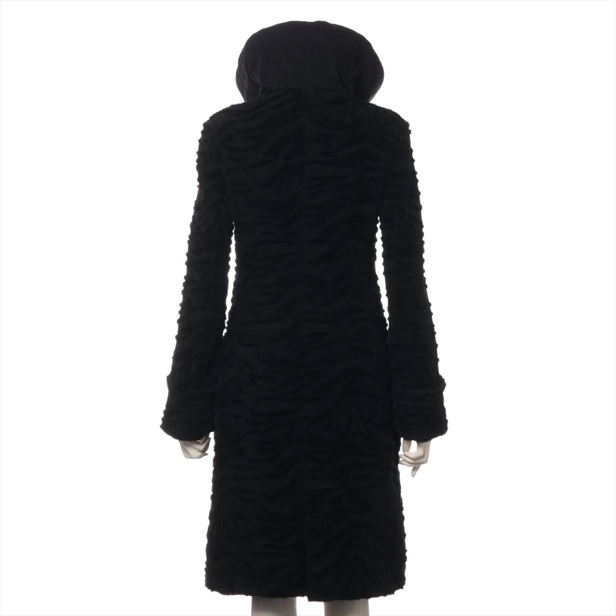 Emporio Armani Wool Coat Black