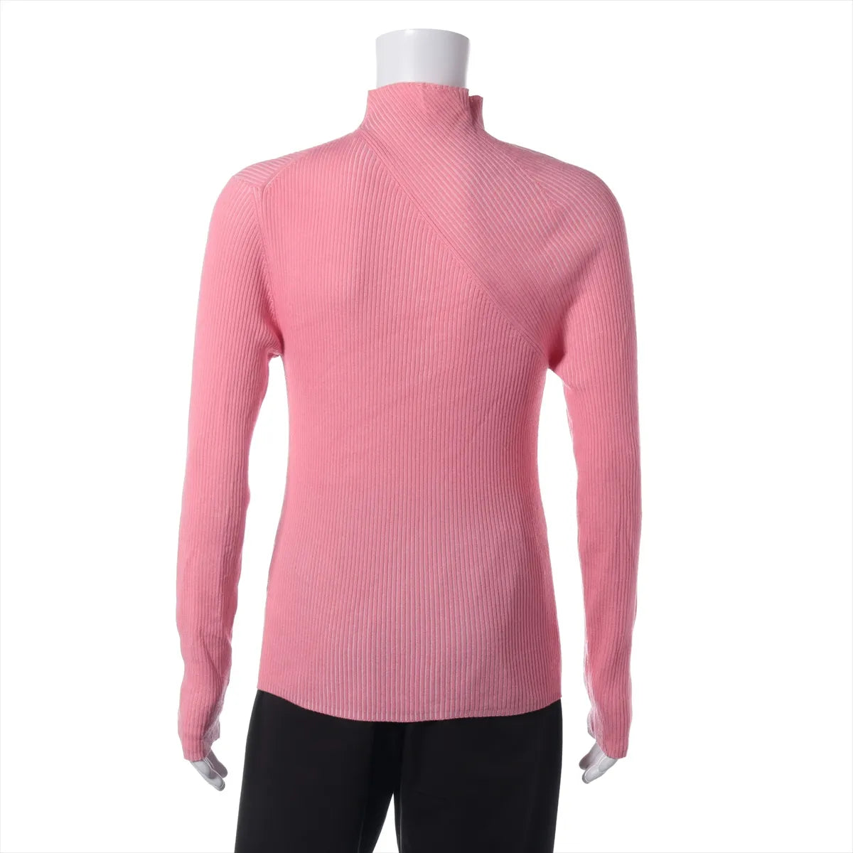 Dior Cotton Wool High-Neck Knit Pink