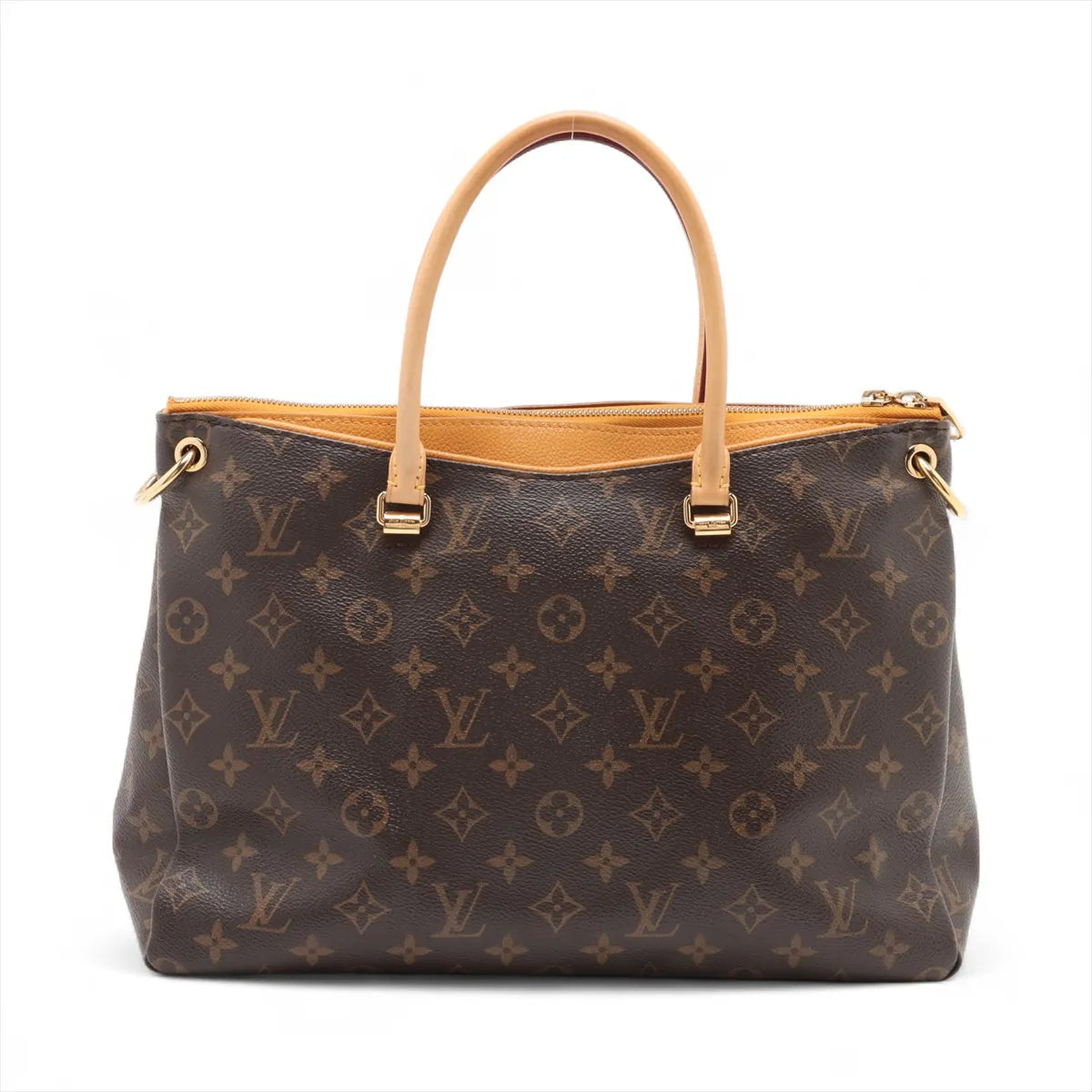 Louis Vuitton Monogram Pallas Shoulder Bag Beige