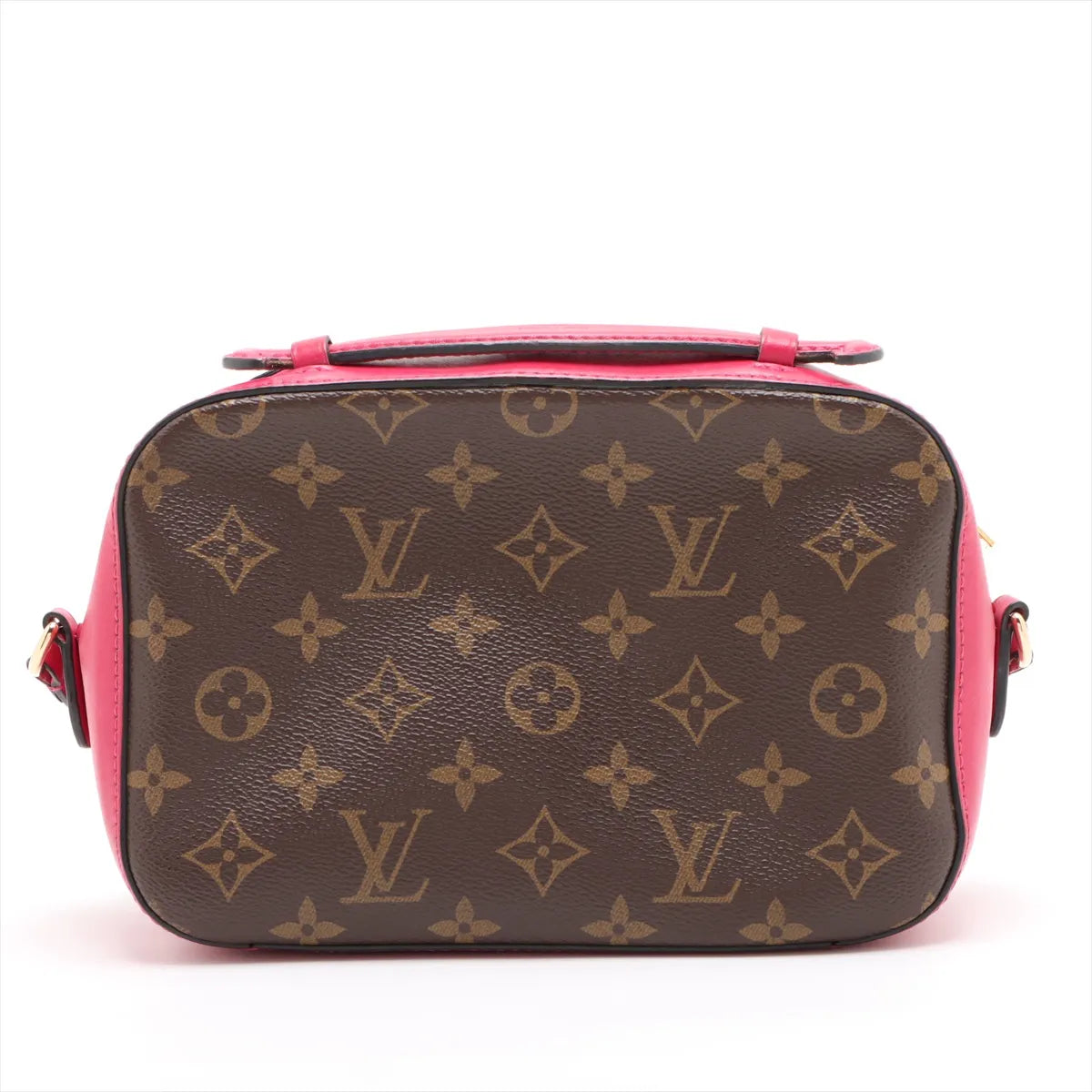 Louis Vuitton Monogram Saintonge Brown x Pink