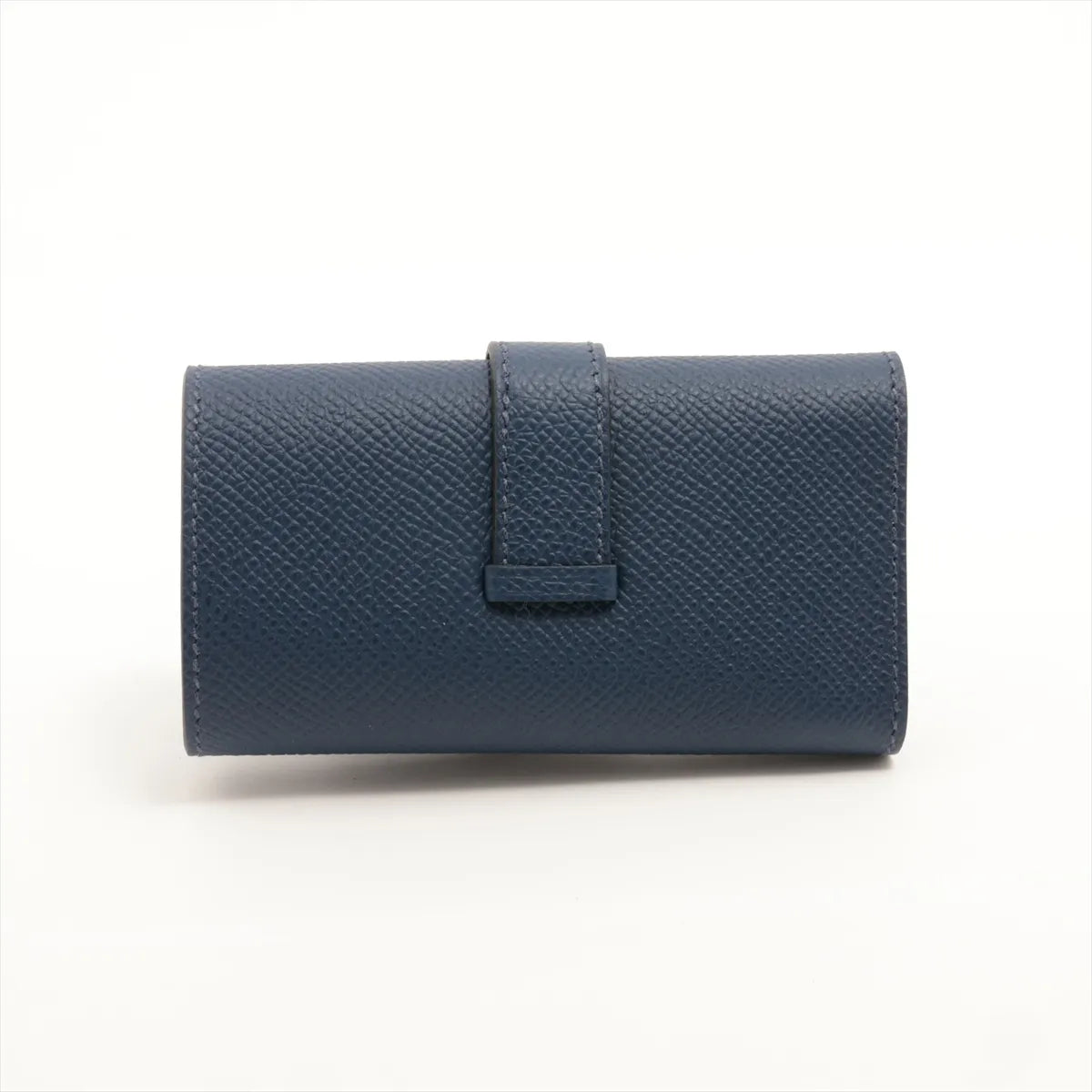 Hermès Bearn Veau Epsom Key Case Navy Blue