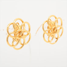 Load image into Gallery viewer, Chanel Camellia CC Earring