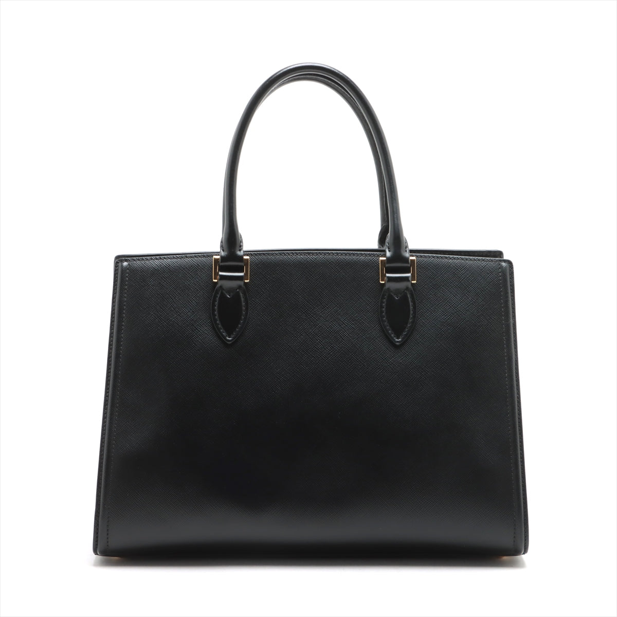 Prada Saffiano Two-Way Shoulder Bag Black