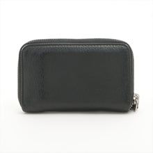 Load image into Gallery viewer, Gucci Double G  Leather Coin Purse Black