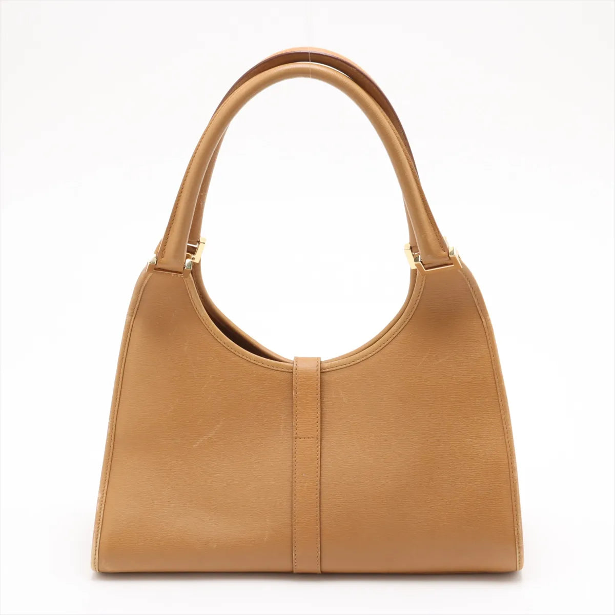 Gucci Jackie Leather Shoulder Bag Beige