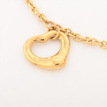 Load image into Gallery viewer, Tiffany &amp; Co. Single Open Heart Bracelet Gold