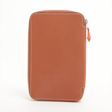 Load image into Gallery viewer, Hermès Agenda Zip Silk Vision Epsom Notebook Cover Brown