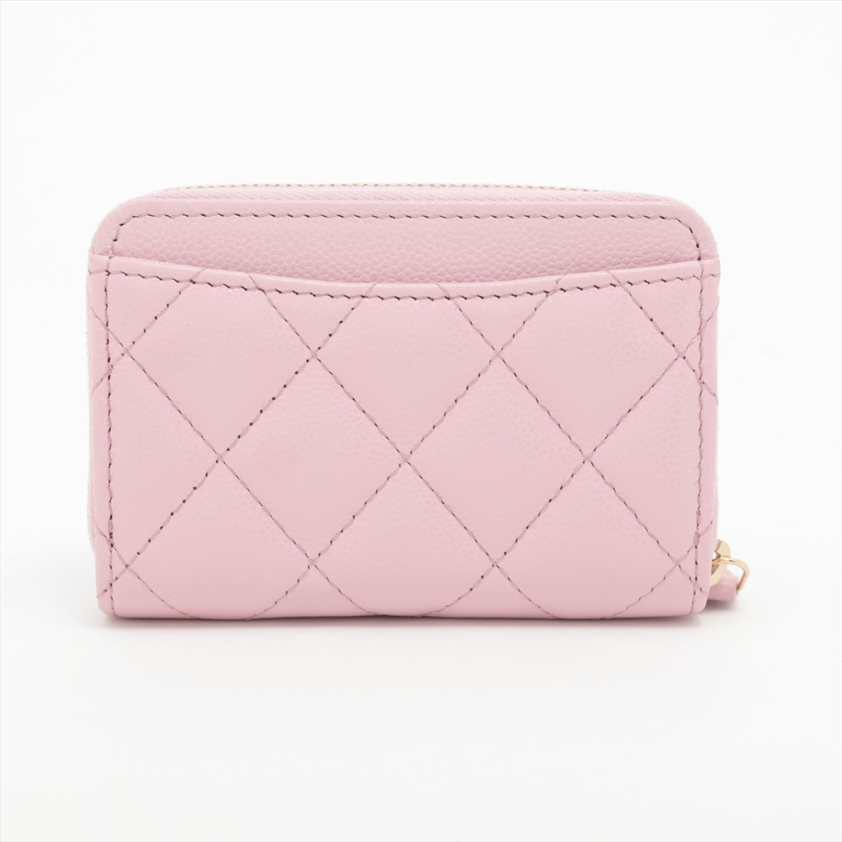 Chanel Matelasse Caviar Skin Coin Purse Pink