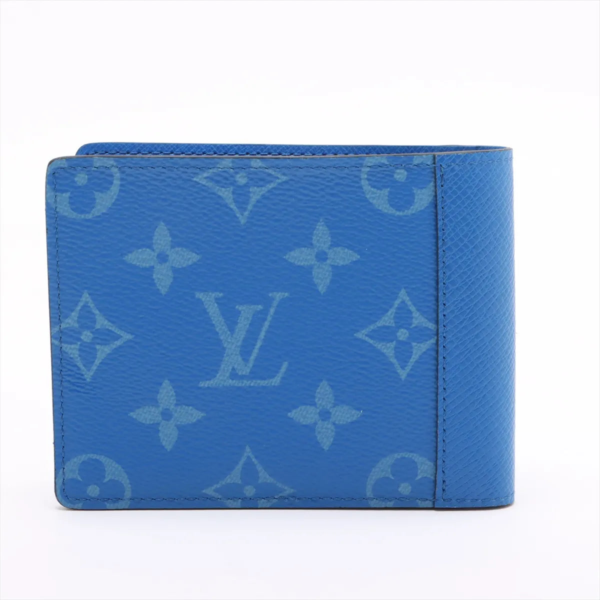 Louis Vuitton Monogram Taigarama Portefeuille Multiple Blue Lagoon