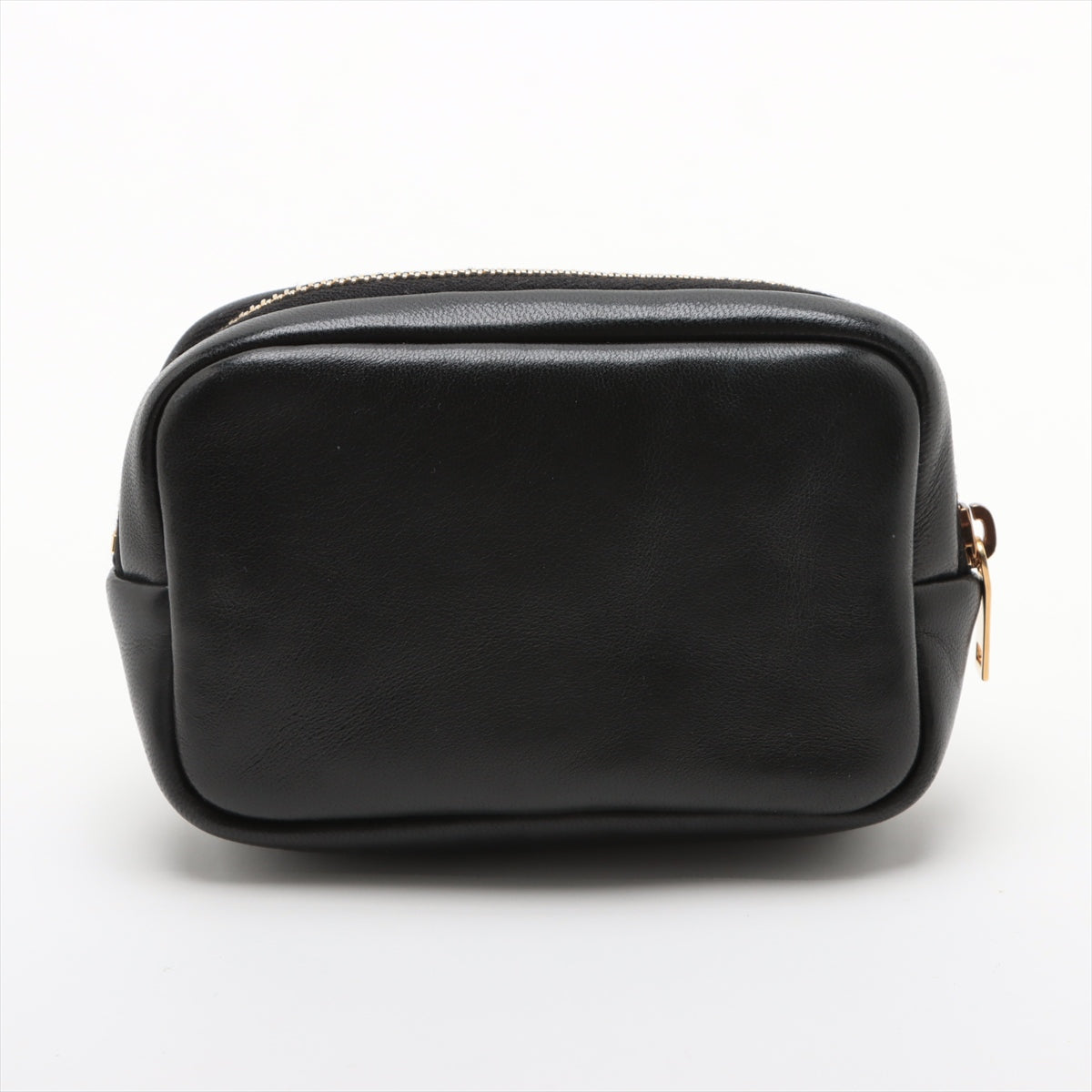 Saint Laurent Leather Pouch Black