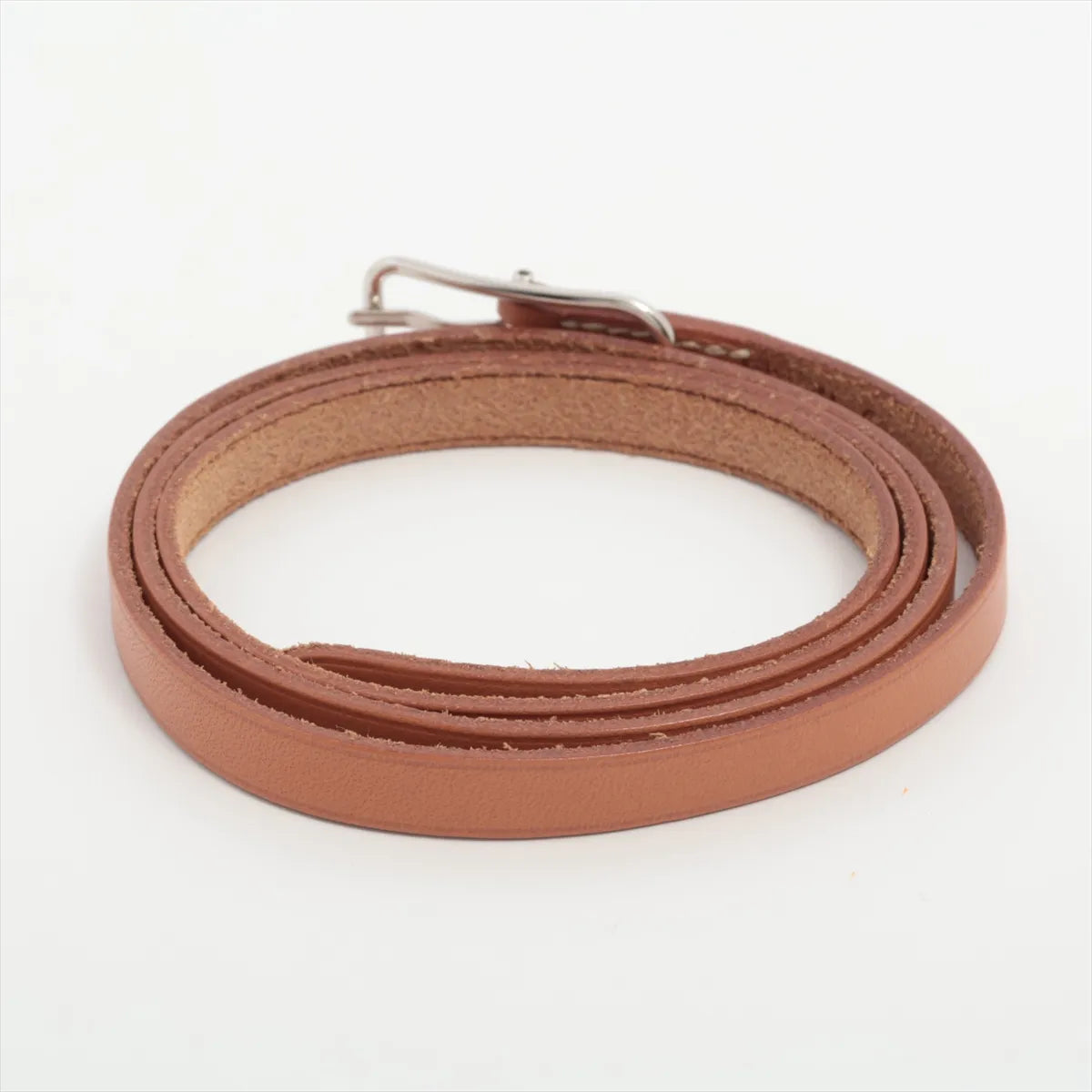 Hermes Api Leather Bracelet Gold