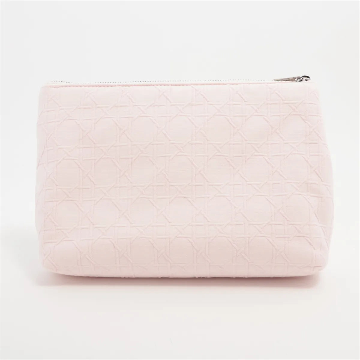 Christian Dior Cannage Cotton Pouch Pink