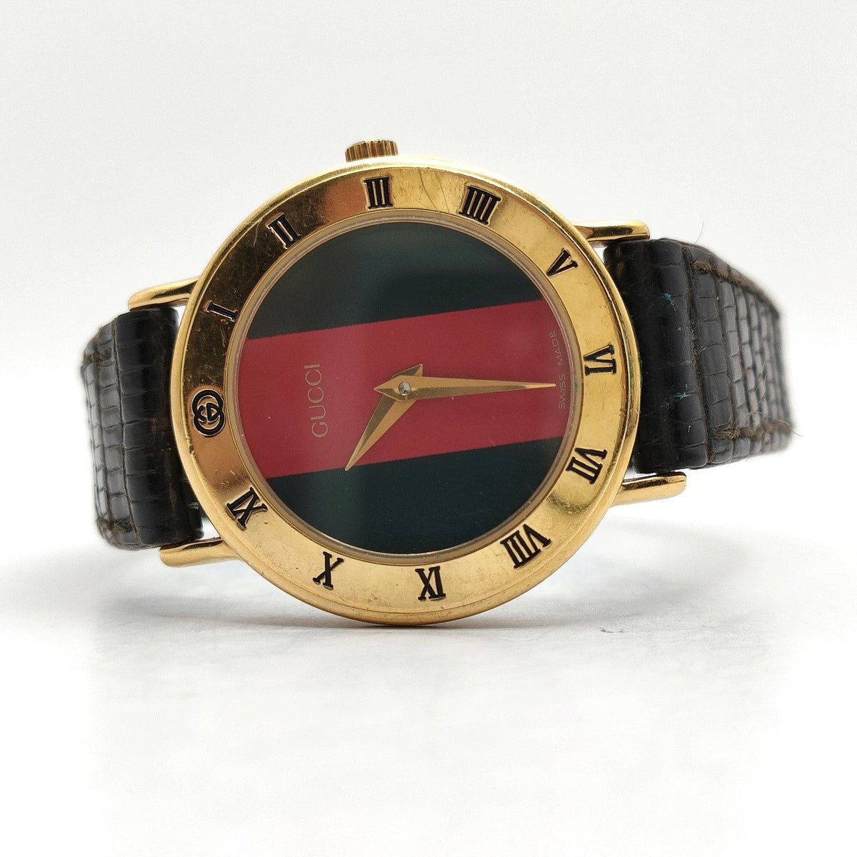 Gucci Watch 3000.2L 25mm Red X Black
