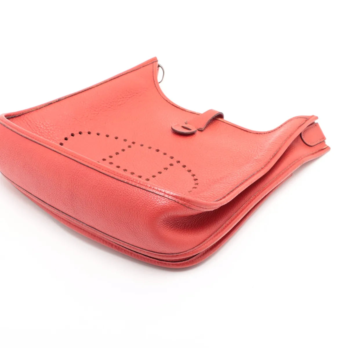 Hermès Evelyn II PM Taurillon Clemence Red