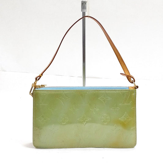 Louis Vuitton Green Vernis Lexington Pouch — product view