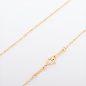 Tiffany & Co. Open Heart Pendant Necklace Gold