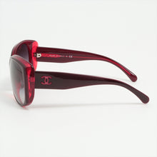 Load image into Gallery viewer, Second Hand Chanel CC Logo Acetate Red Frame Sunglass