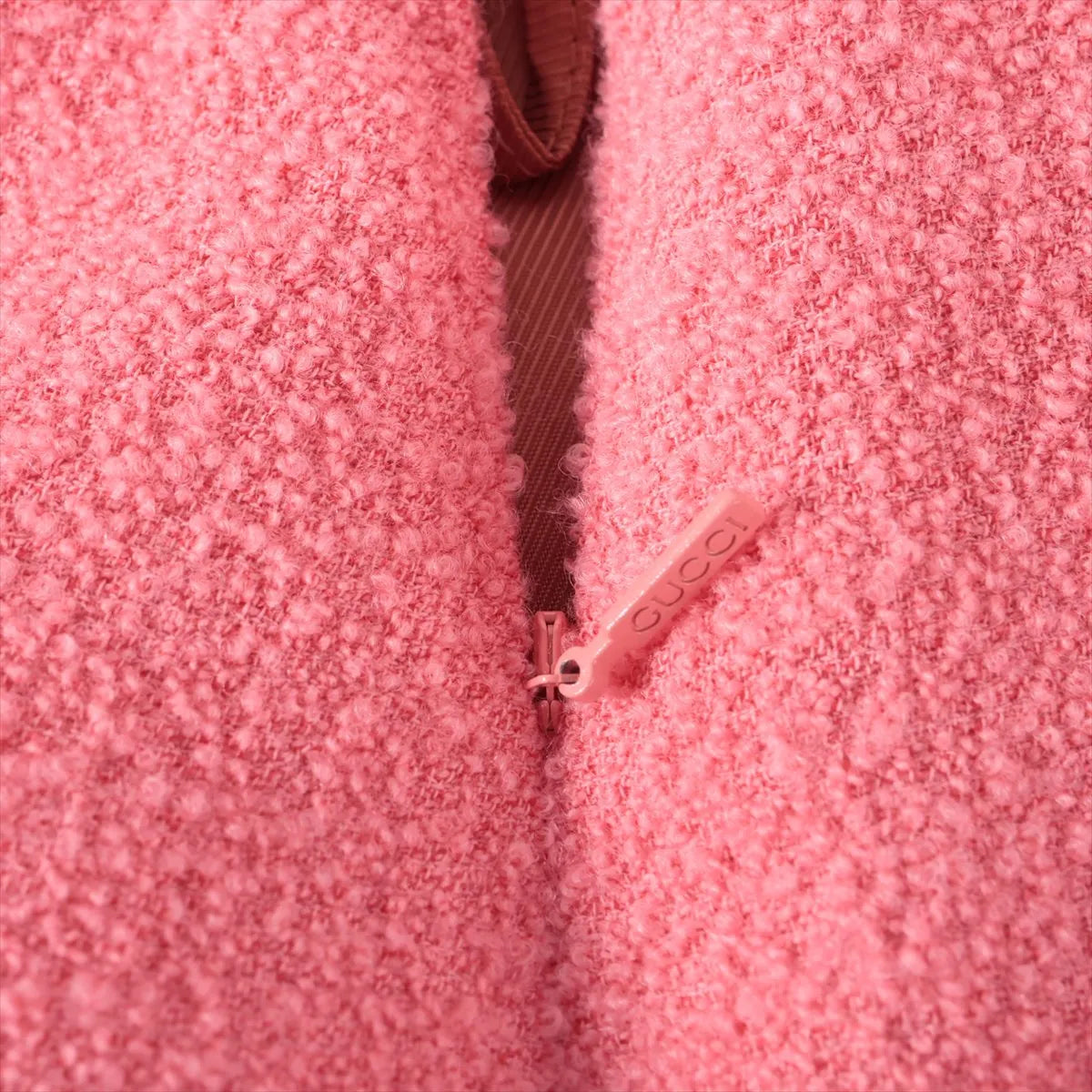 Gucci Wool Nylon Skirt Pink
