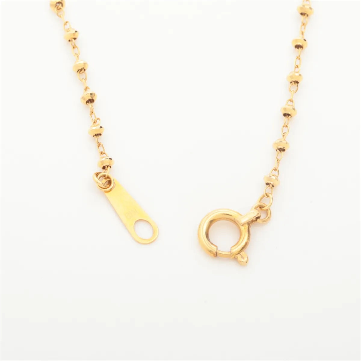 Station Bead Bracelet Yellow Gold