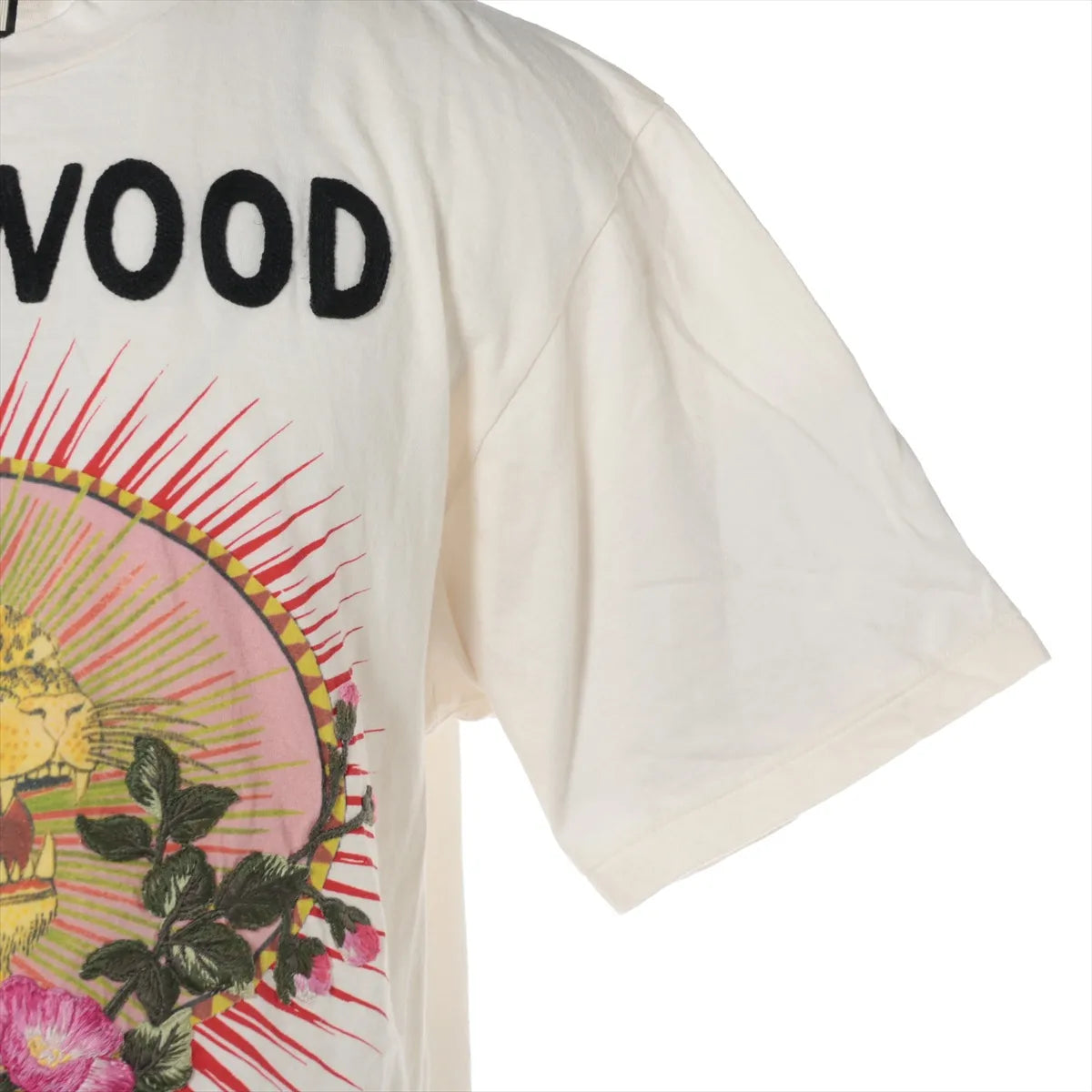Gucci Hollywood Cotton T-shirt Beige