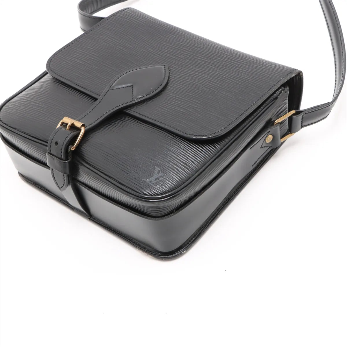 Louis Vuitton Monogram Epi Cartouchiere Black