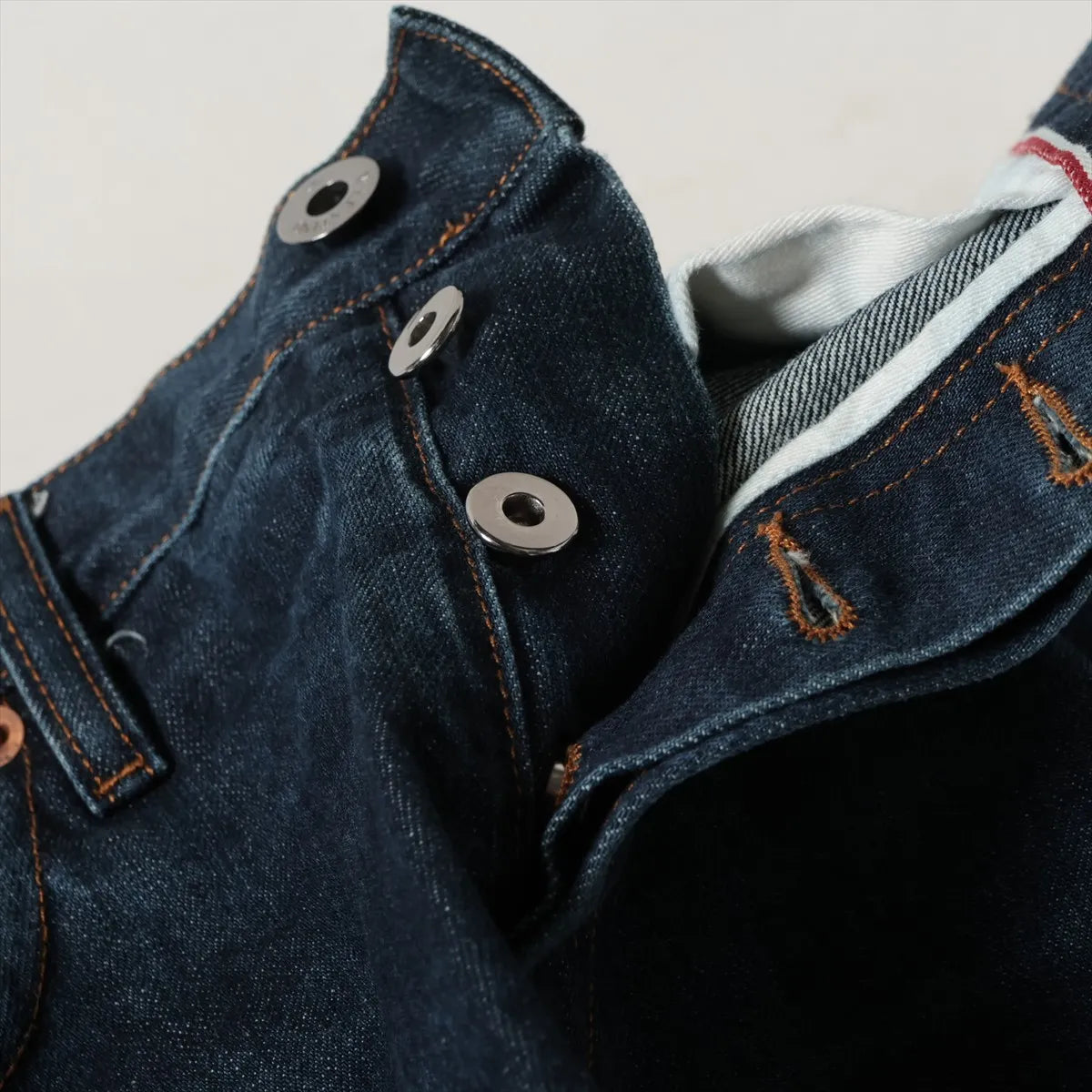 Valentino Cotton Denim Pants Dark Wash Blue