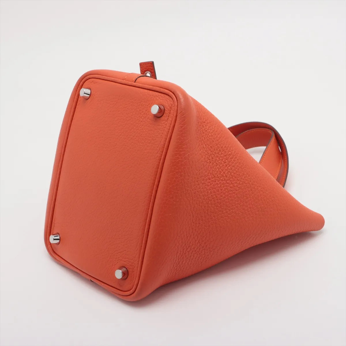 Hermes Picotin Lock 18 PM Taurillon Clemence Orange