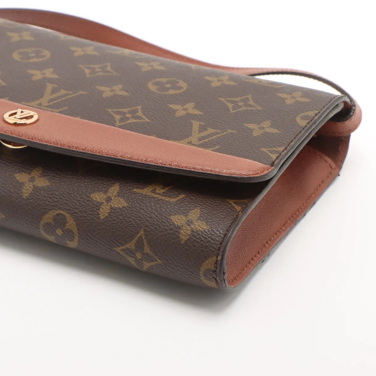 Louis Vuitton Monogram Bordeaux Shoulder Bag Brown