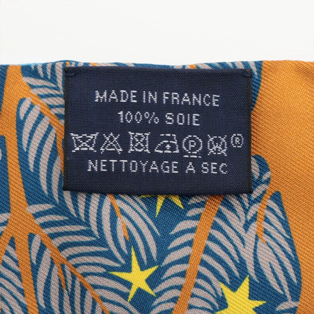 Hermès Twilly Sous le Charme d'Orphee Marine / Bleu Azur / Jaune