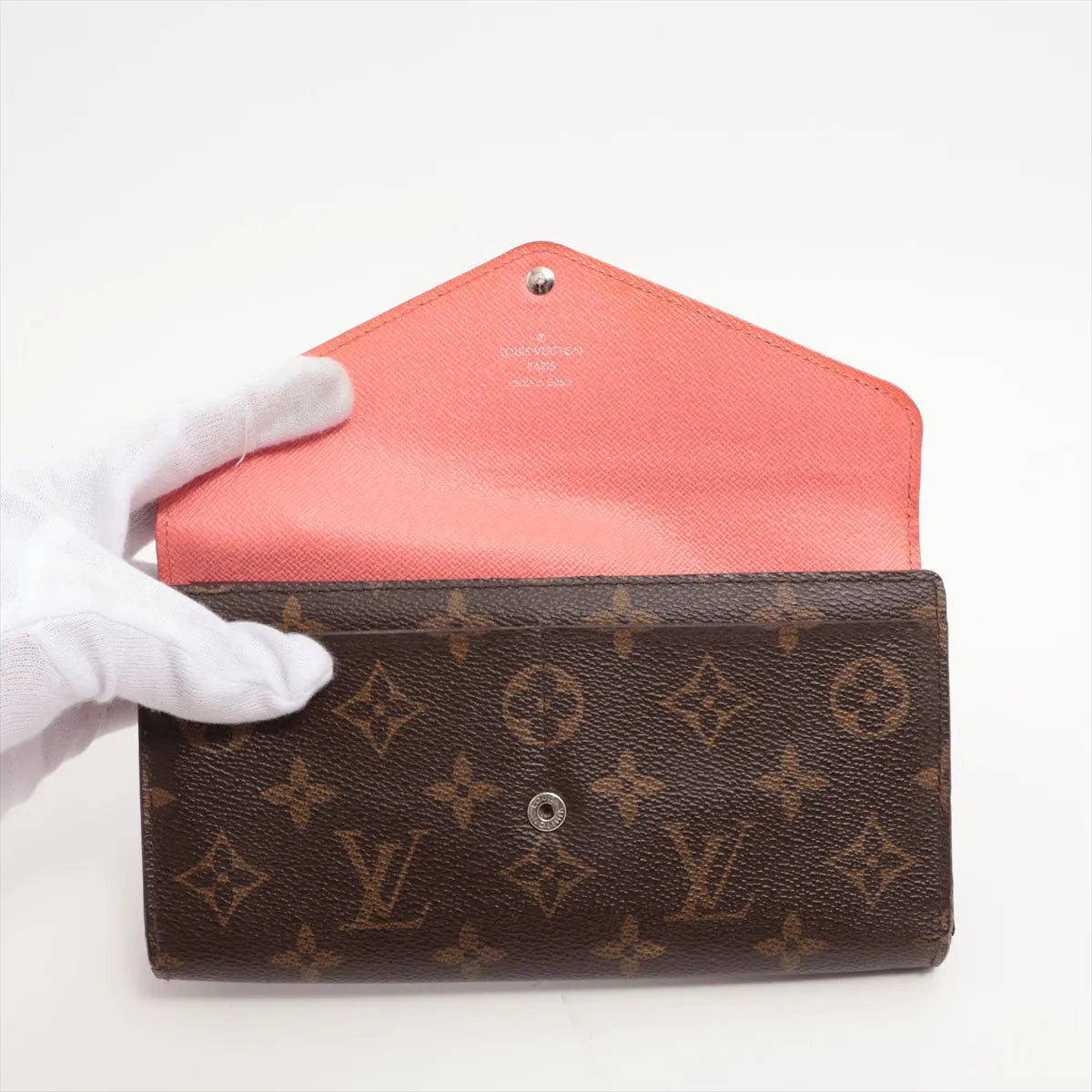 Louis Vuitton Monogram × Epi Marie-Lou Long Wallet Brown x Pink