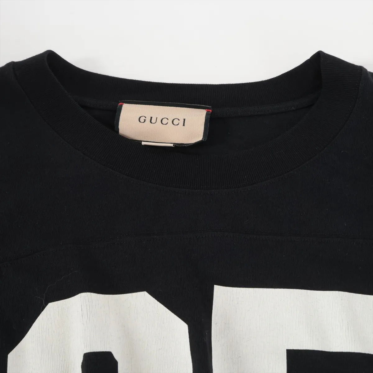 Gucci " 25 Eschatology Gucci - iccuG GG GG GG 1921" Cotton T-shirt Black
