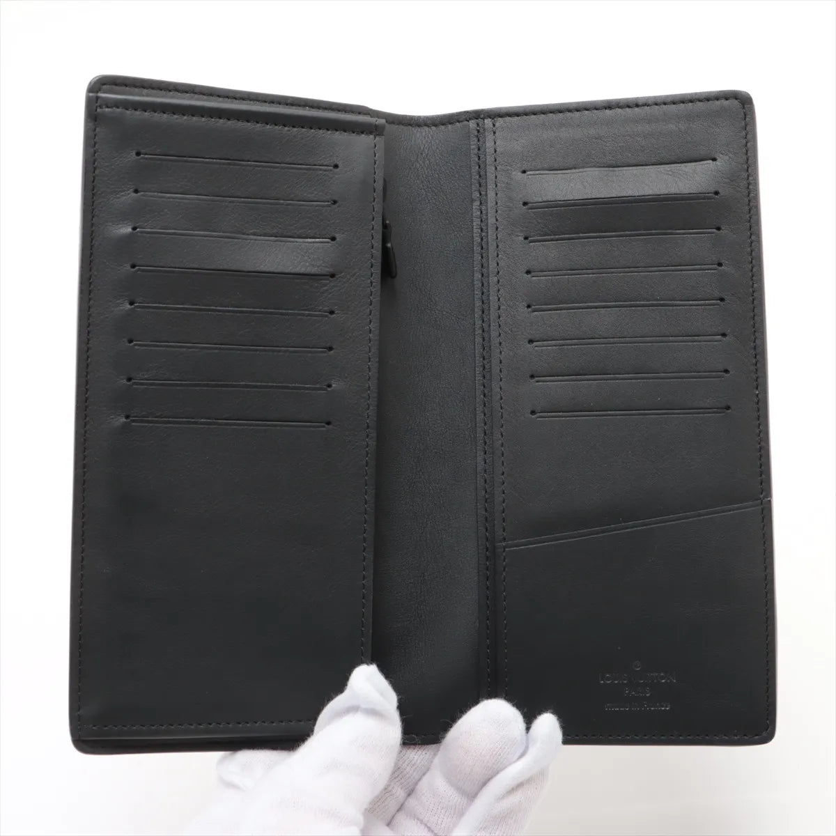 Louis Vuitton Monogram Shadow Brazza Wallet Noir