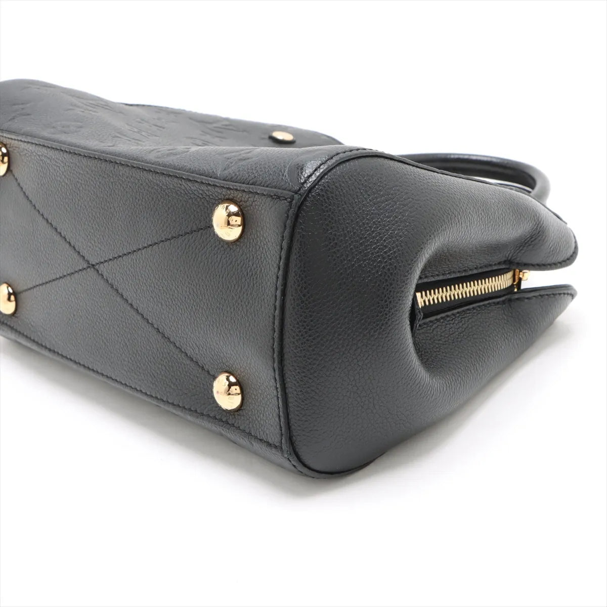 Louis Vuitton Monogram Empreinte Montaigne BB Black
