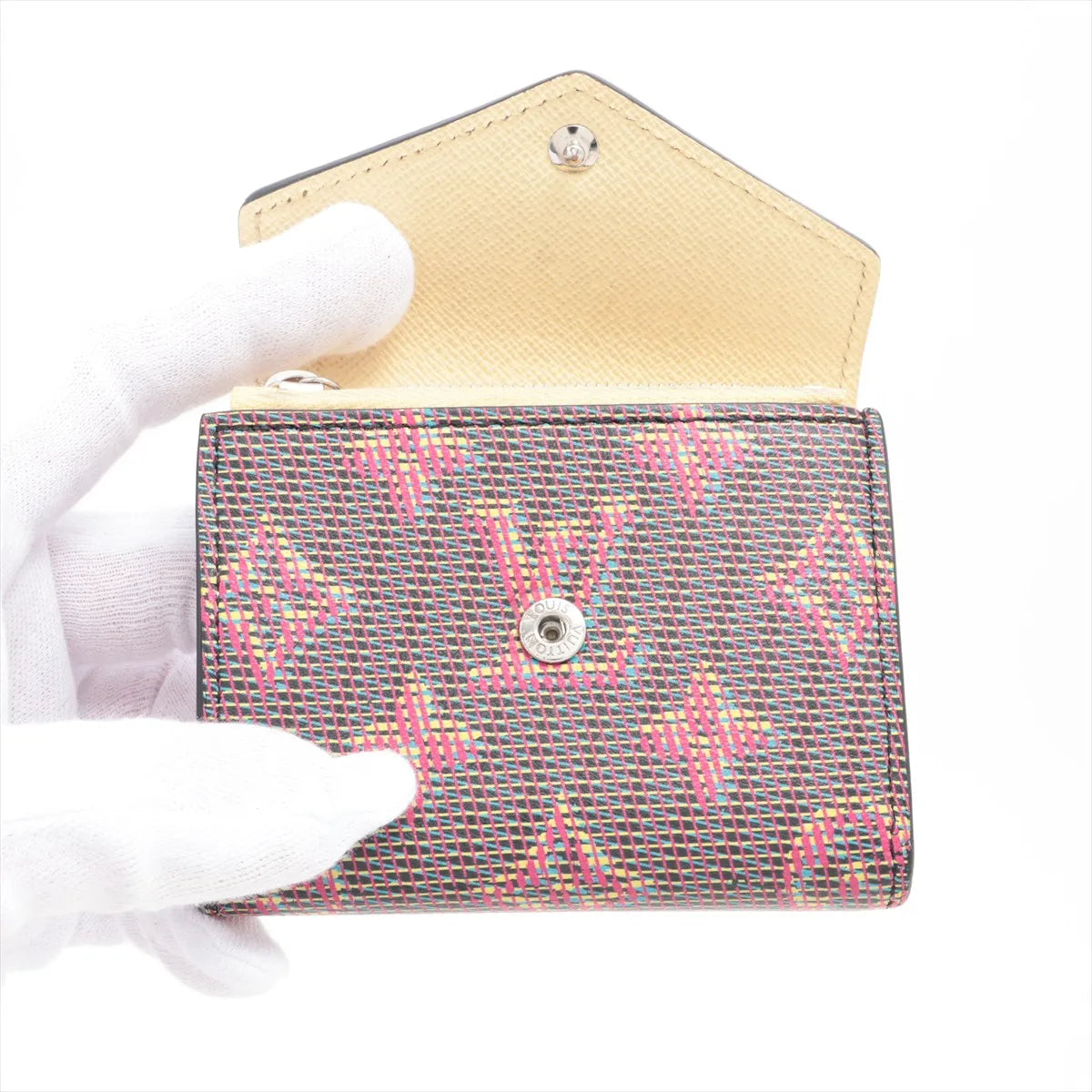 Louis Vuitton Monogram LV Pop Zoe Compact Wallet Neon Color