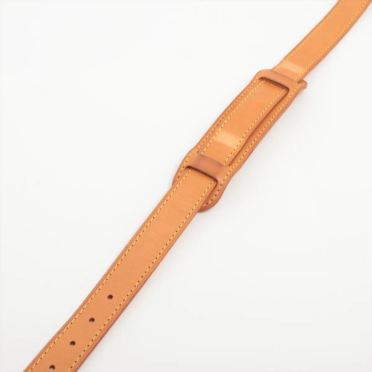 Louis Vuitton Leather Shoulder Strap Brown