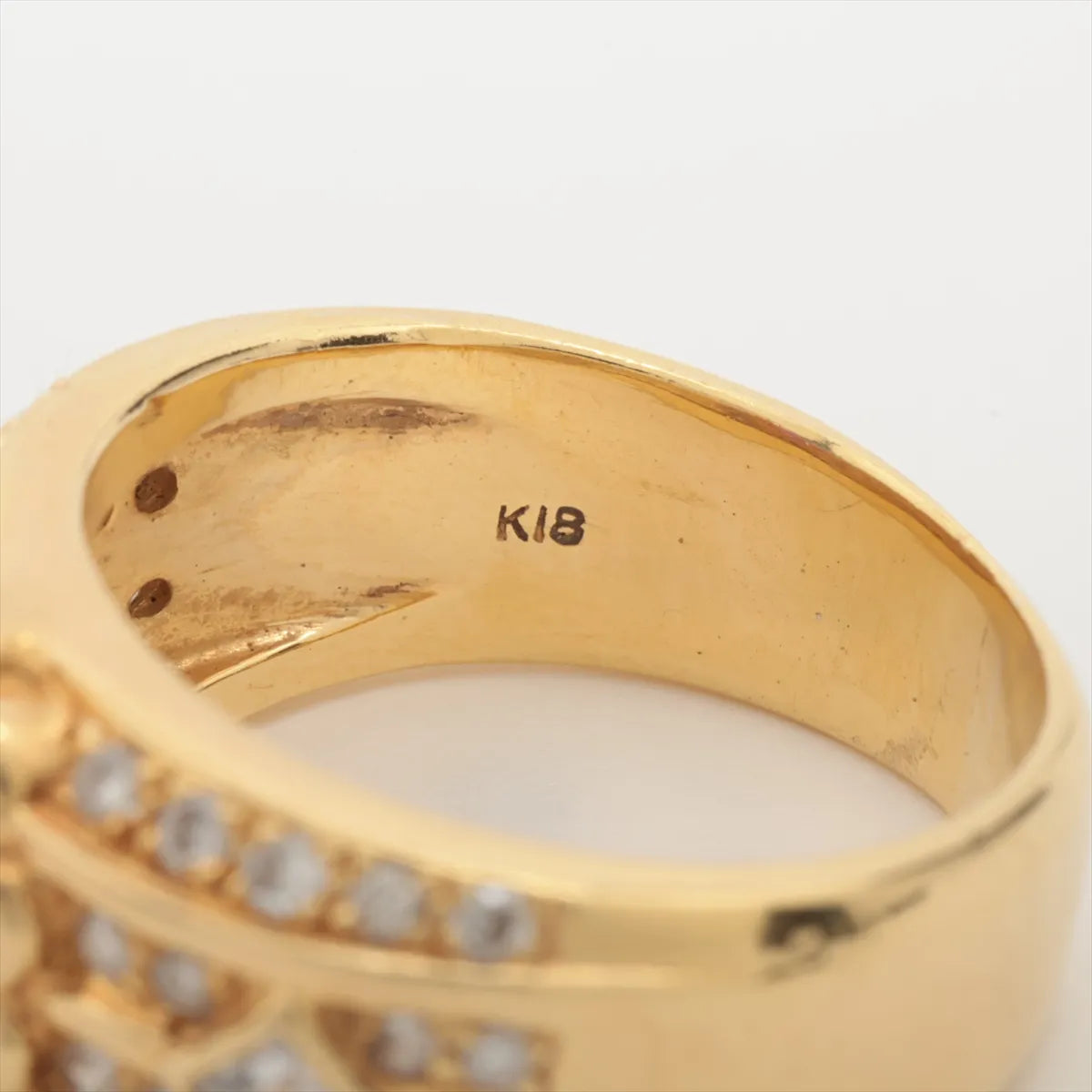 Ruby Diamond Ring Yellow Gold