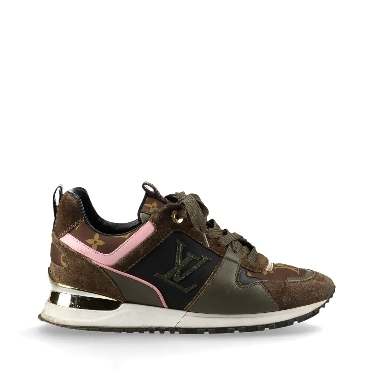 Louis Vuitton Monogram Runaway Sneakers Brown