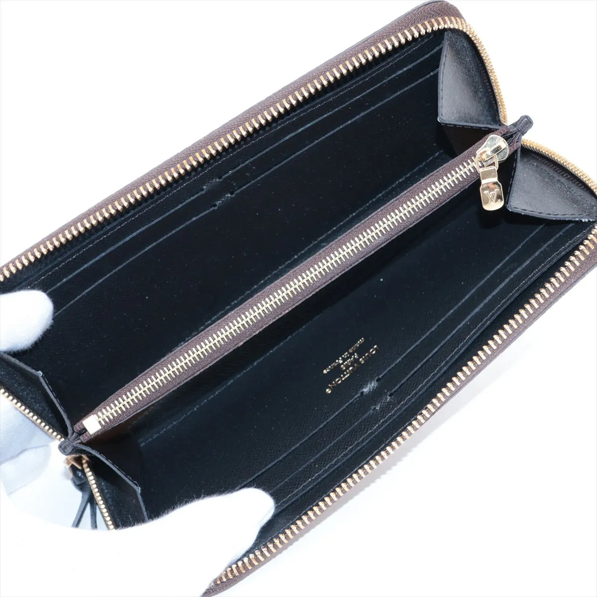 Louis Vuitton Monogram Reverse Clemence Zippy Wallet